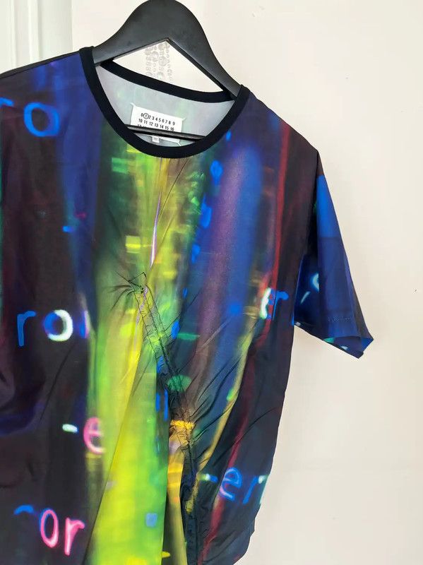 Maison Margiela Maison Margiela Colorful Graphic Print T-Shirt 0089 Size S / US 4 / IT 40 - 8 Thumbnail