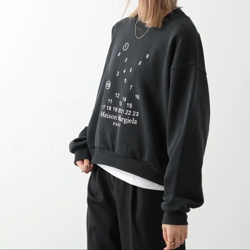 Maison Margiela Maison Margiela Black Women's Sweatshirt S Size 0089 Size S / US 4 / IT 40 - 3 Thumbnail