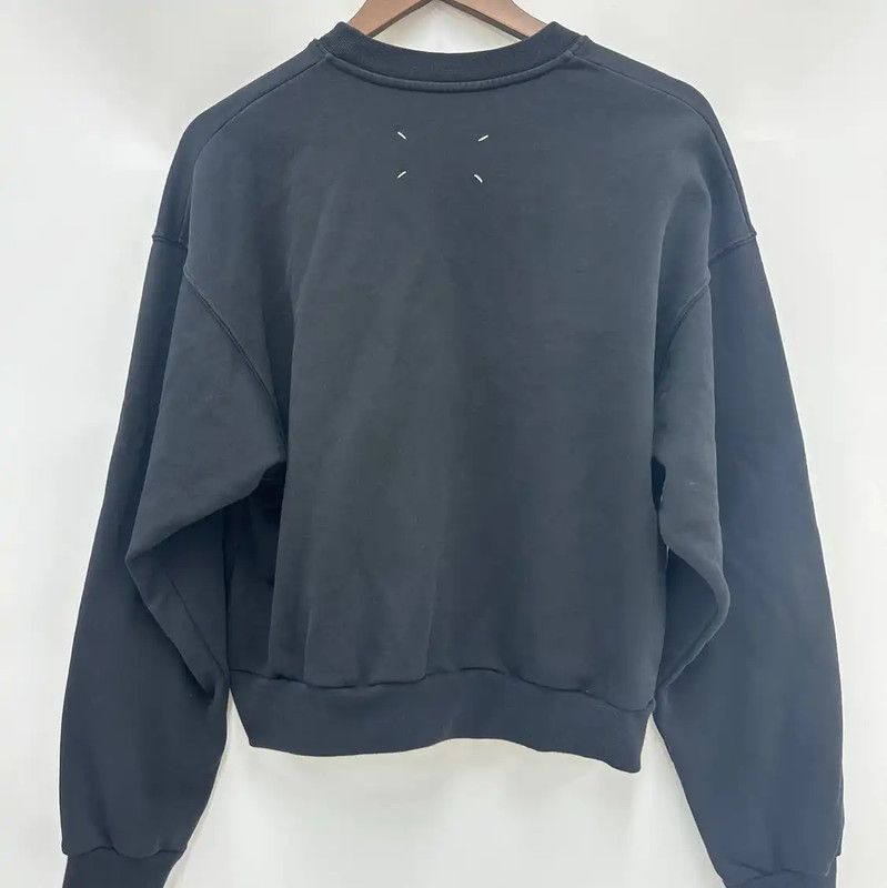 Maison Margiela Maison Margiela Black Women's Sweatshirt S Size 0089 Size S / US 4 / IT 40 - 2 Thumbnail