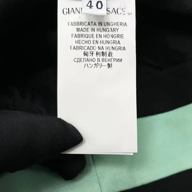 Versace Versace Black Medusa Casual Pants for Women 0089 Size 30" / US 8 / IT 44 - 5 Thumbnail