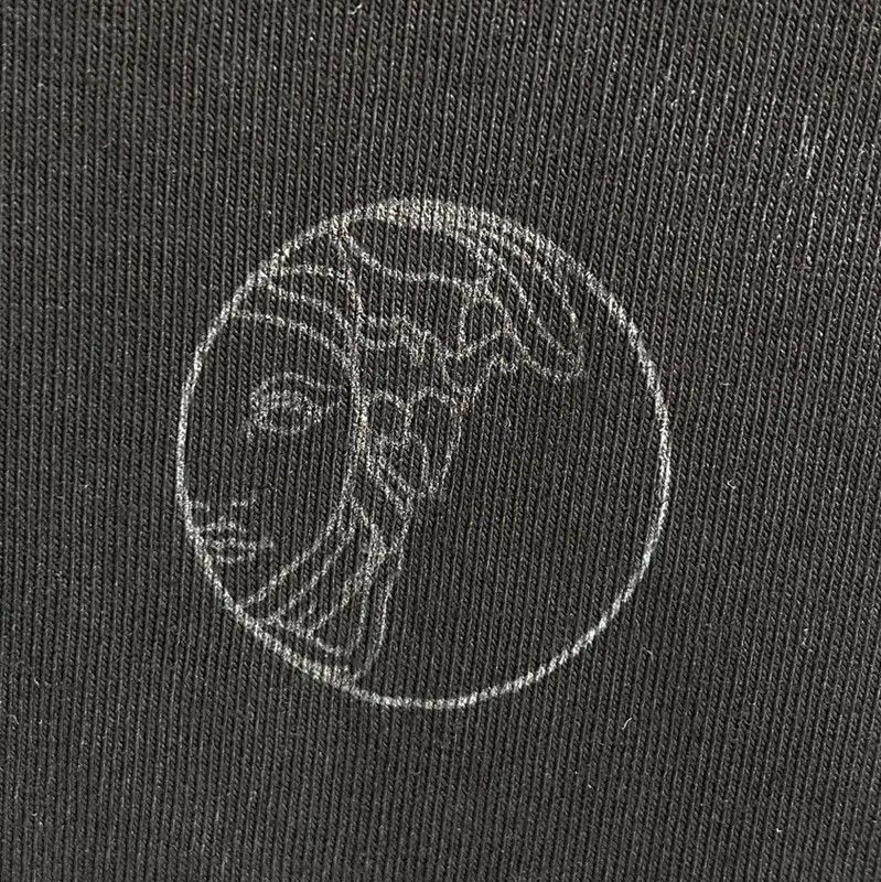 Versace Versace Women's Black Cotton T-Shirt 0089 Size L / US 10 / IT 46 - 4 Thumbnail