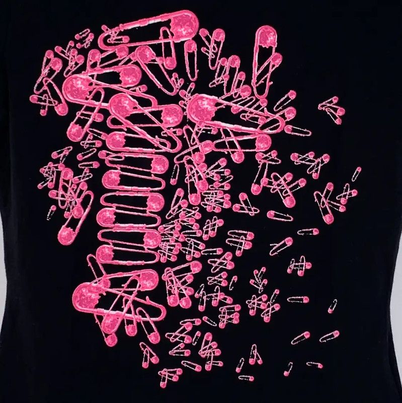 Versace Versace Black Cotton Women's T-Shirt with Graphics 0089 Size S / US 4 / IT 40 - 4 Thumbnail