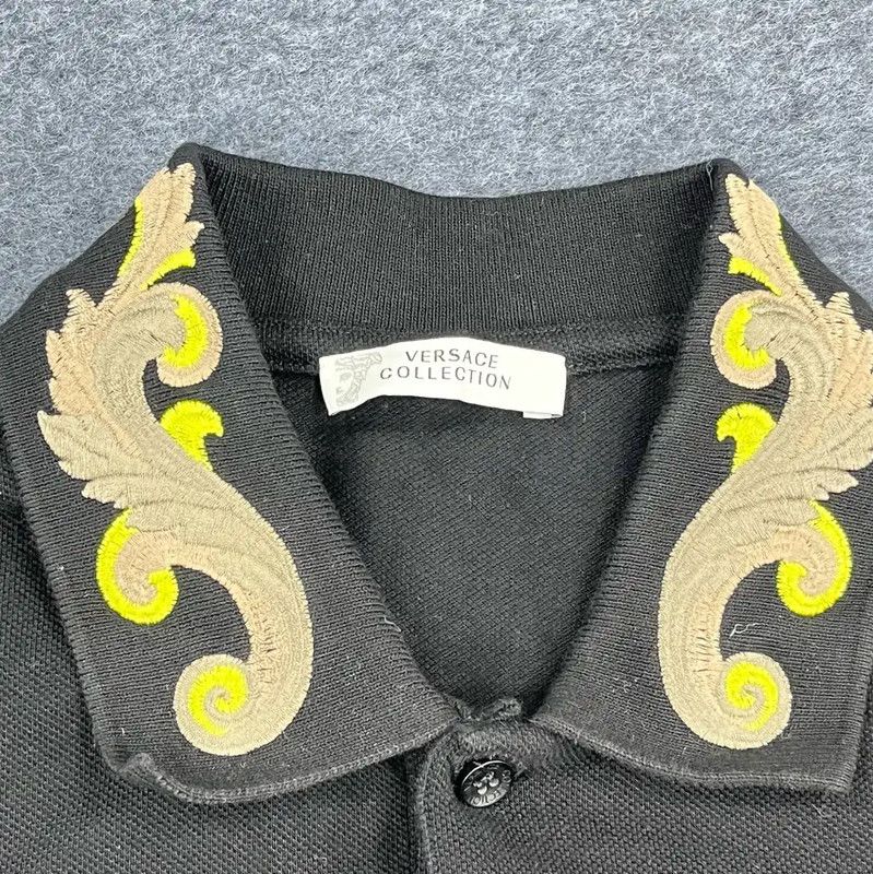 Versace Versace Black Cotton T-shirt for Women 0089 Size M / US 6-8 / IT 42-44 - 3 Thumbnail