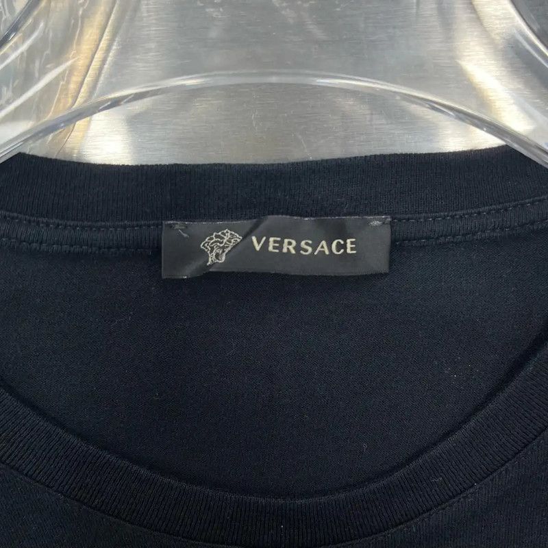 Versace Versace Black Long Sleeve Women's Sweatshirt 0089 Size XS / US 0-2 / IT 36-38 - 3 Thumbnail