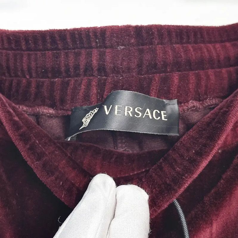 Versace Versace Red Casual Pants for Women 0089 Size 23" - 7 Thumbnail