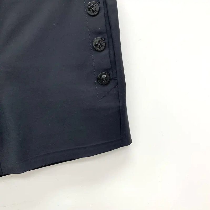 Versace Versace Black Cotton Women's Shorts 0089 Size 23" - 4 Thumbnail