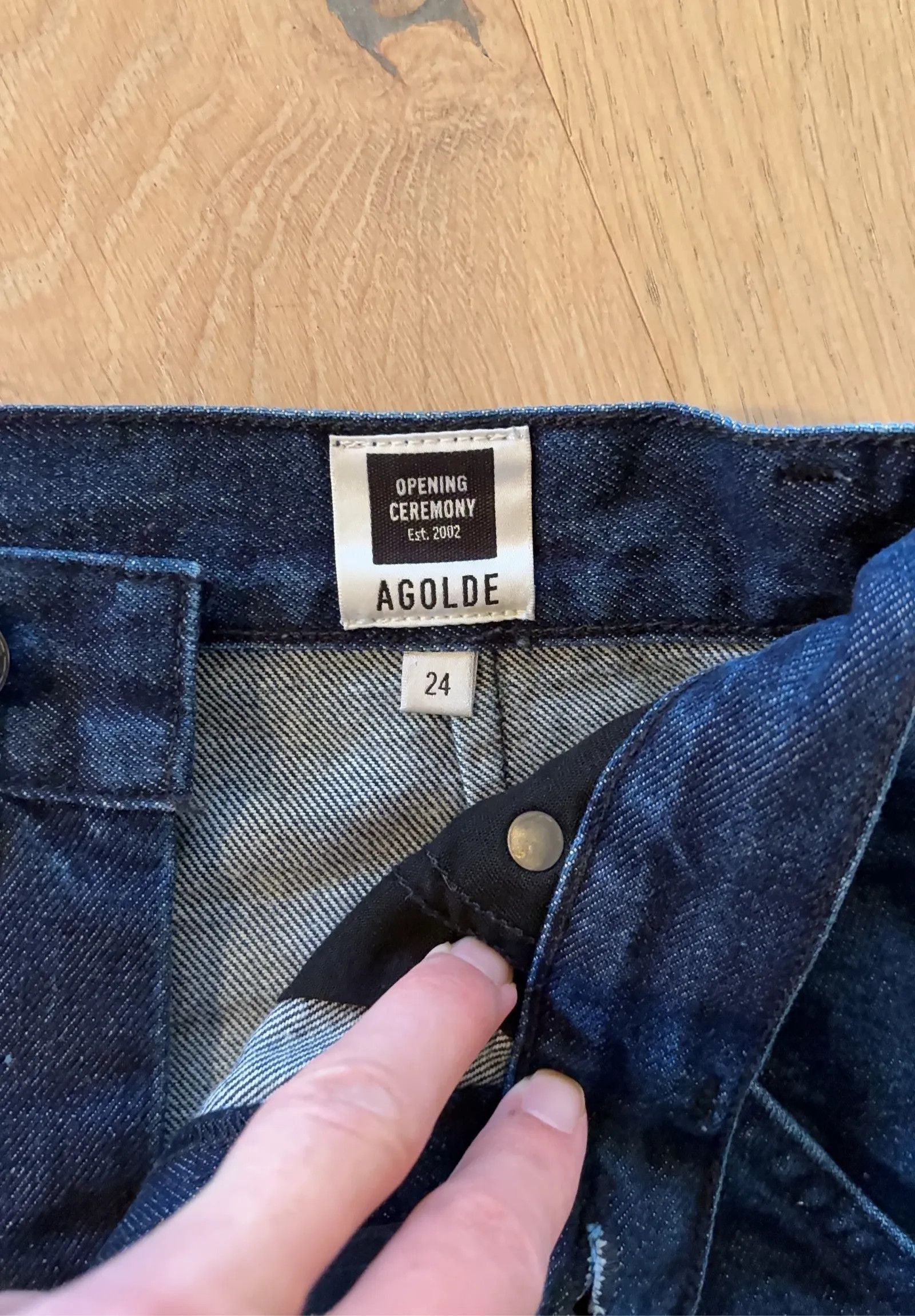Agolde Agolde Jeans Size 24" / US 00 / IT 34 - 2 Thumbnail