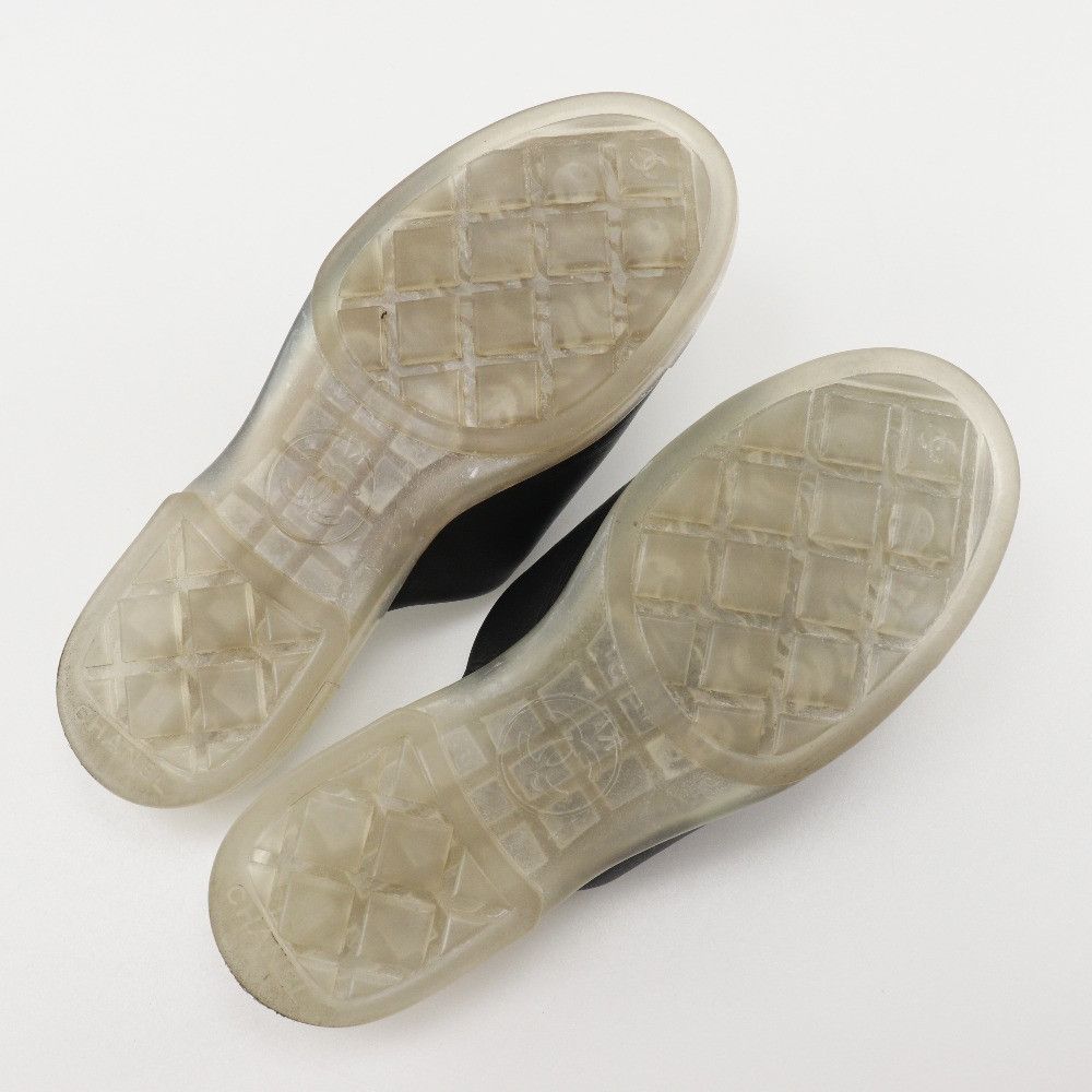 Chanel Chanel Chanel Coco Mark Leather Sandals Leather Shoes DUTY FREE for USA Size ONE SIZE - 5 Thumbnail