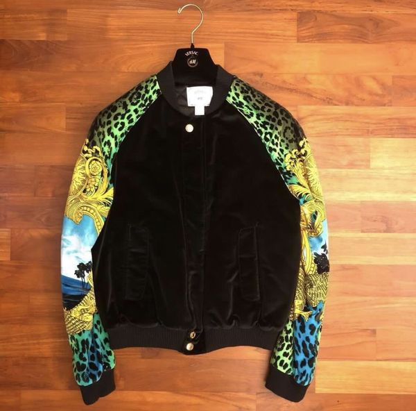 Versace h&m bomber clearance jacket