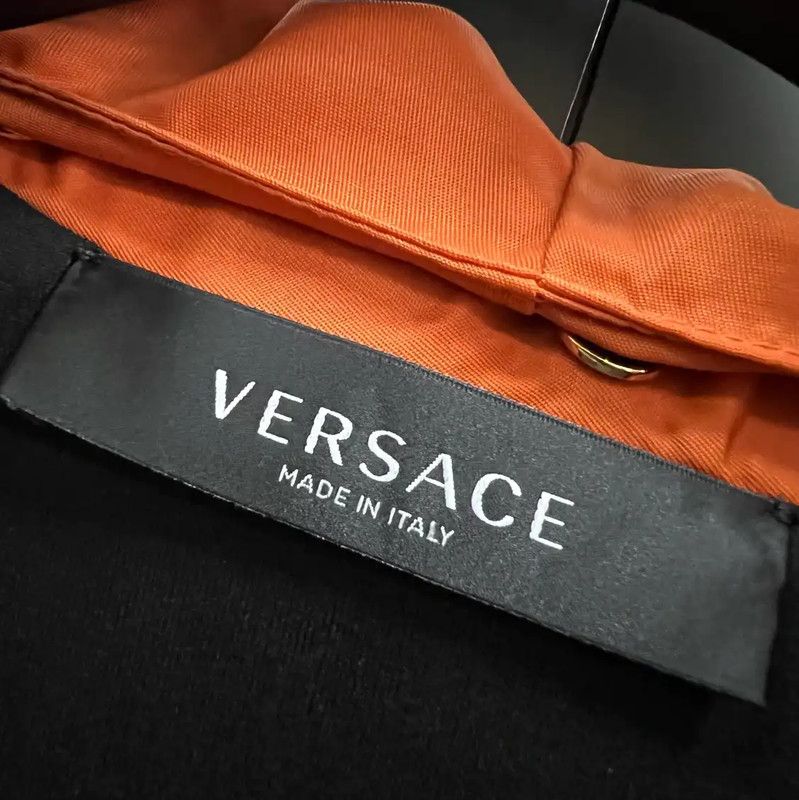 Versace Versace Multicolor Cotton Long Sleeve Sweatshirt 0089 Size ONE SIZE - 2 Thumbnail