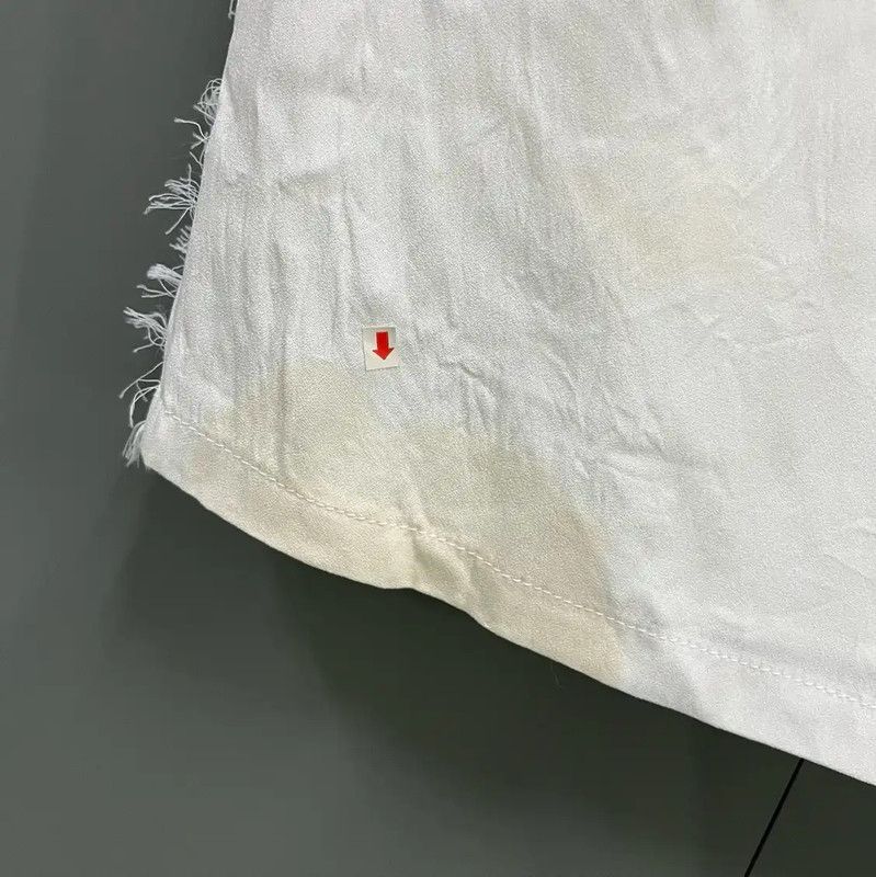 Versace Versace White Short Sleeve Dress for Summer 0089 Size ONE SIZE - 4 Thumbnail