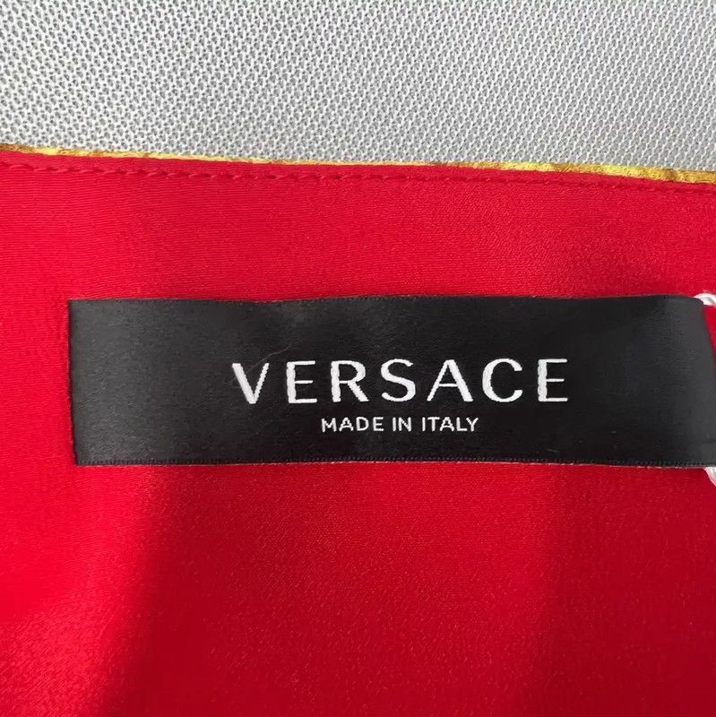 Versace Versace Women's Colorful Cotton Skirt 0089 Size 23" - 3 Thumbnail