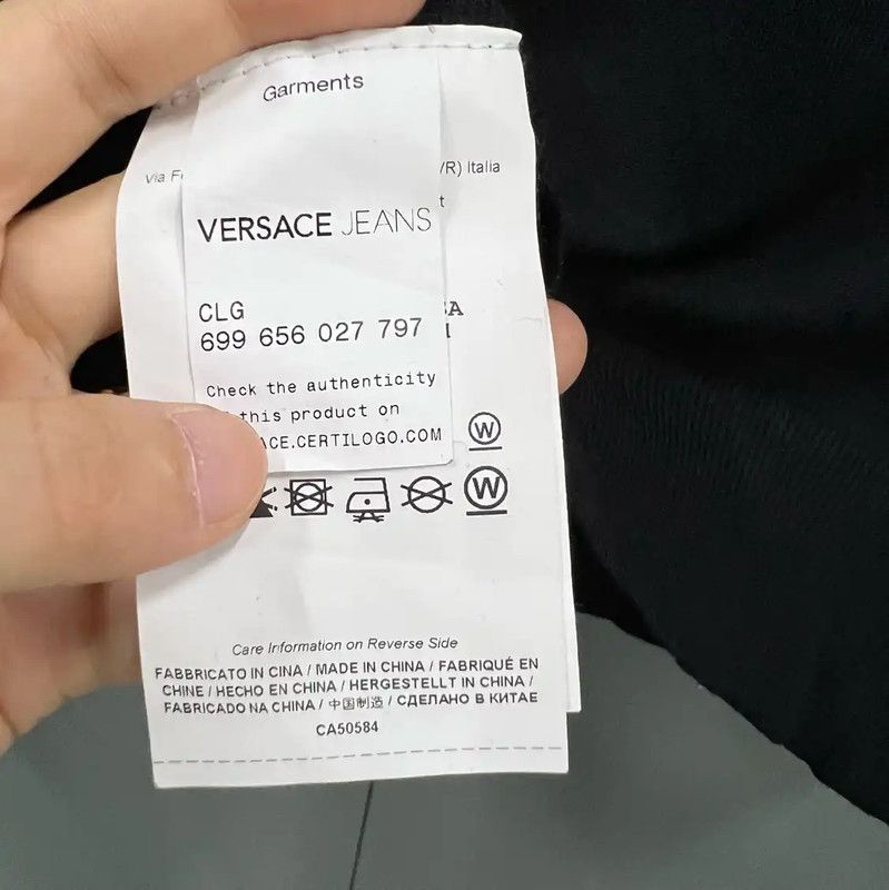 Versace Versace Black Wool Long Sleeve Cardigan 0089 Size M / US 6-8 / IT 42-44 - 5 Thumbnail