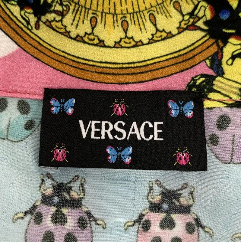Versace Versace Multi-Colored Silk Women's Shirt 0089 Size M / US 6-8 / IT 42-44 - 5 Thumbnail