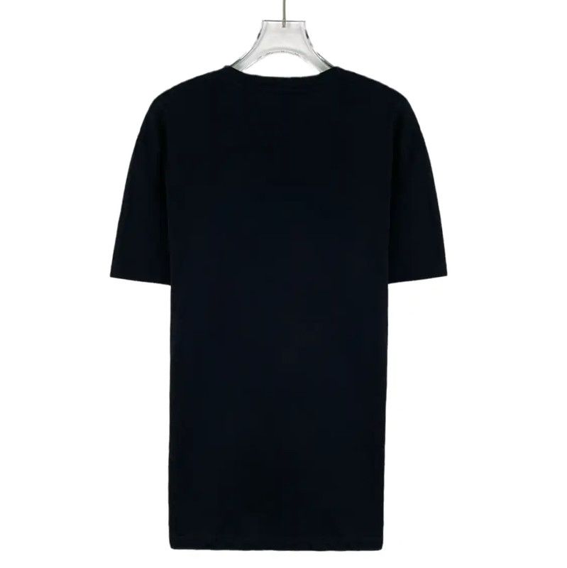 Versace Versace Black Cotton Women's T-Shirt 0089 Size M / US 6-8 / IT 42-44 - 2 Thumbnail
