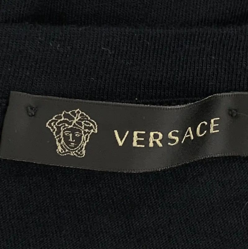 Versace Versace Black Cotton Women's T-Shirt 0089 Size M / US 6-8 / IT 42-44 - 6 Thumbnail
