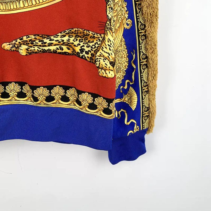 Versace Versace Red Cotton Sweatshirt for Women 0089 Size M / US 6-8 / IT 42-44 - 4 Thumbnail
