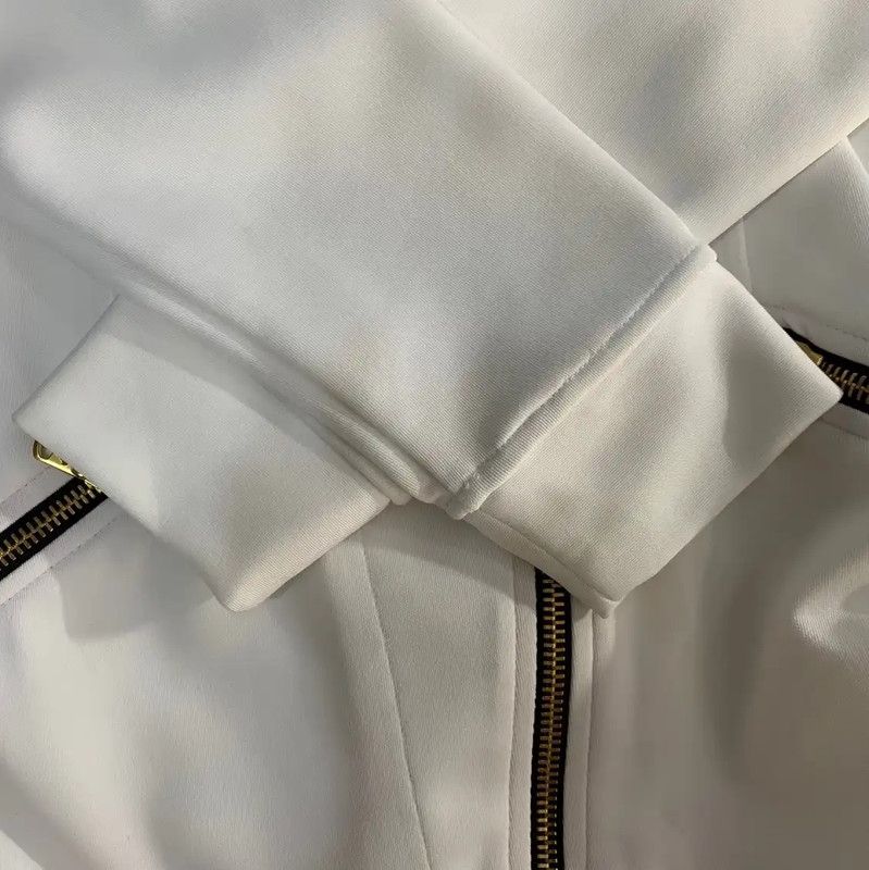 Versace Versace White Nylon Women's Jacket Size S 0089 Size S / US 4 / IT 40 - 7 Thumbnail