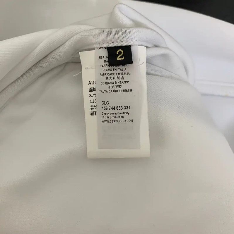 Versace Versace White Nylon Women's Jacket Size S 0089 Size S / US 4 / IT 40 - 5 Thumbnail