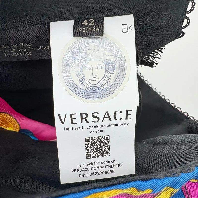 Versace Versace Colorful Women's T-Shirt 0089 Size S / US 4 / IT 40 - 4 Thumbnail