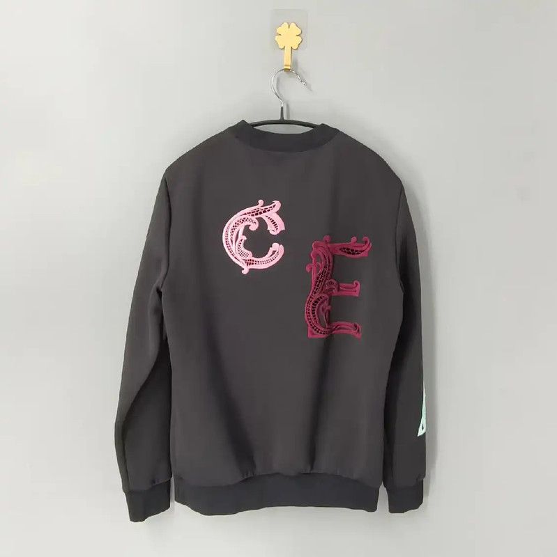 Versace Versace Black Cotton Ladies Sweatshirt 0089 Size S / US 4 / IT 40 - 2 Thumbnail