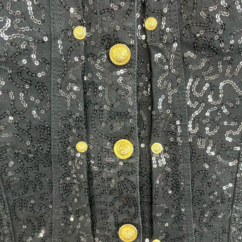 Versace Versace Black Women's Jacket M Size 0089 Size M / US 6-8 / IT 42-44 - 5 Thumbnail