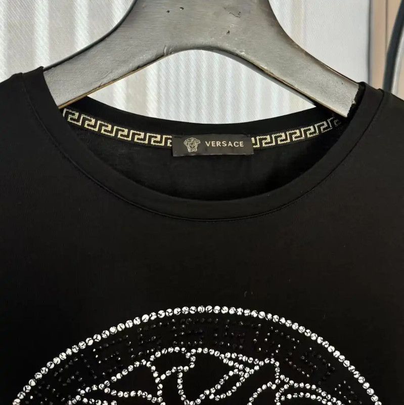 Versace Versace Black Cotton Women's Sweatshirt 0089 Size M / US 6-8 / IT 42-44 - 4 Thumbnail