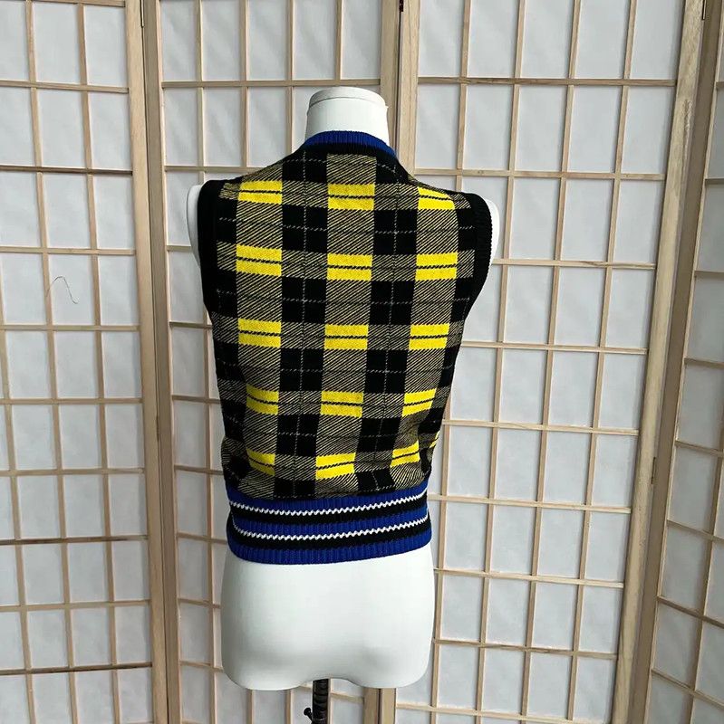 Versace Versace Multicolor Wool Sweater for Women 0089 Size S / US 4 / IT 40 - 2 Thumbnail