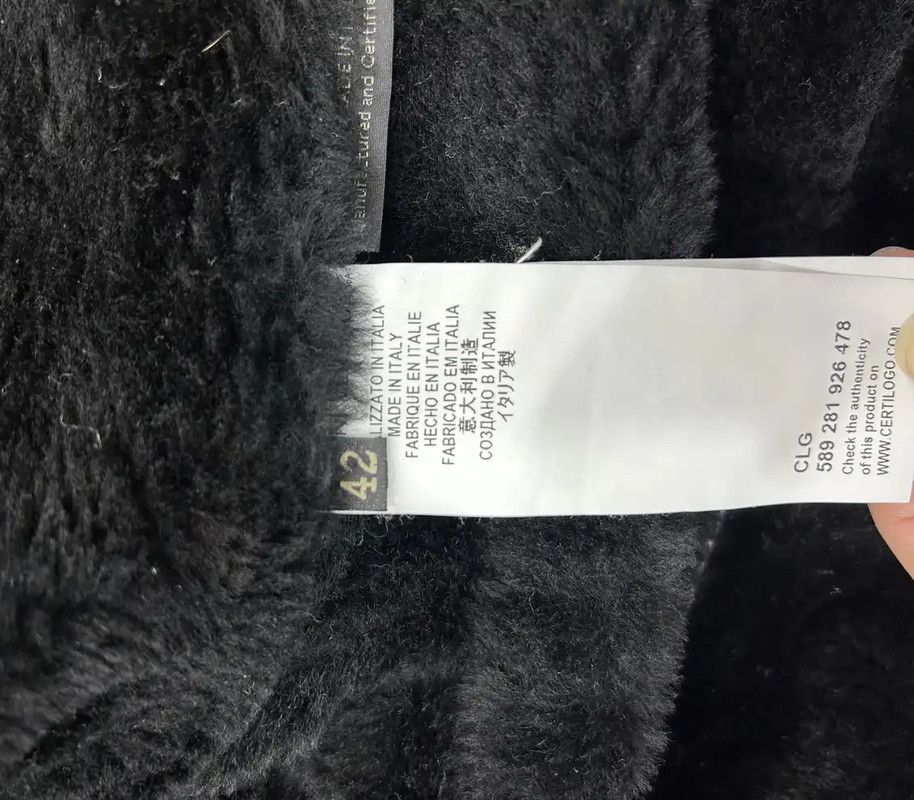 Versace Versace Black Leather Jacket with Faux Fur Collar 0089 Size M / US 6-8 / IT 42-44 - 7 Thumbnail