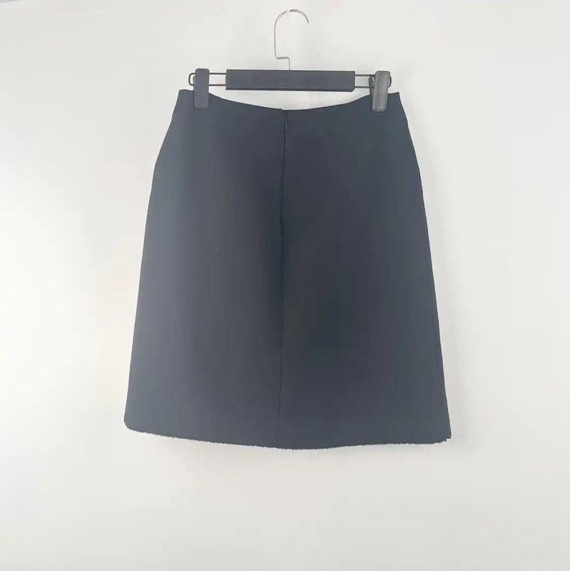 Chanel Chanel Black Summer Skirt Size S 0089 Size 23" - 2 Thumbnail