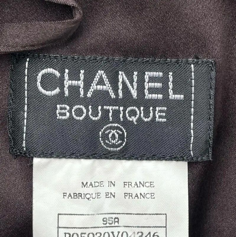 Chanel Chanel Summer Brown Midi Skirt 0089 Size 30" / US 8 / IT 44 - 7 Thumbnail