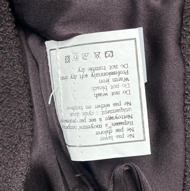 Chanel Chanel Summer Brown Midi Skirt 0089 Size 30" / US 8 / IT 44 - 9 Thumbnail