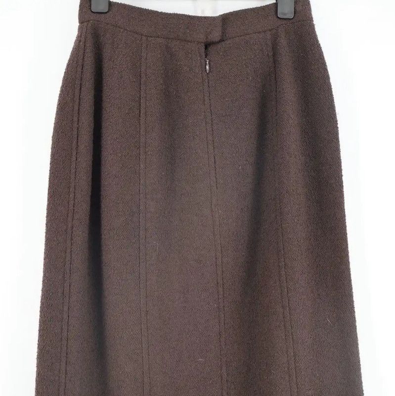 Chanel Chanel Summer Brown Midi Skirt 0089 Size 30" / US 8 / IT 44 - 3 Thumbnail