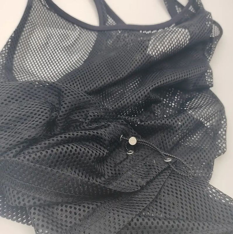 Chanel Chanel Black Mesh Women's Pullover Top 0089 Size S / US 4 / IT 40 - 4 Thumbnail