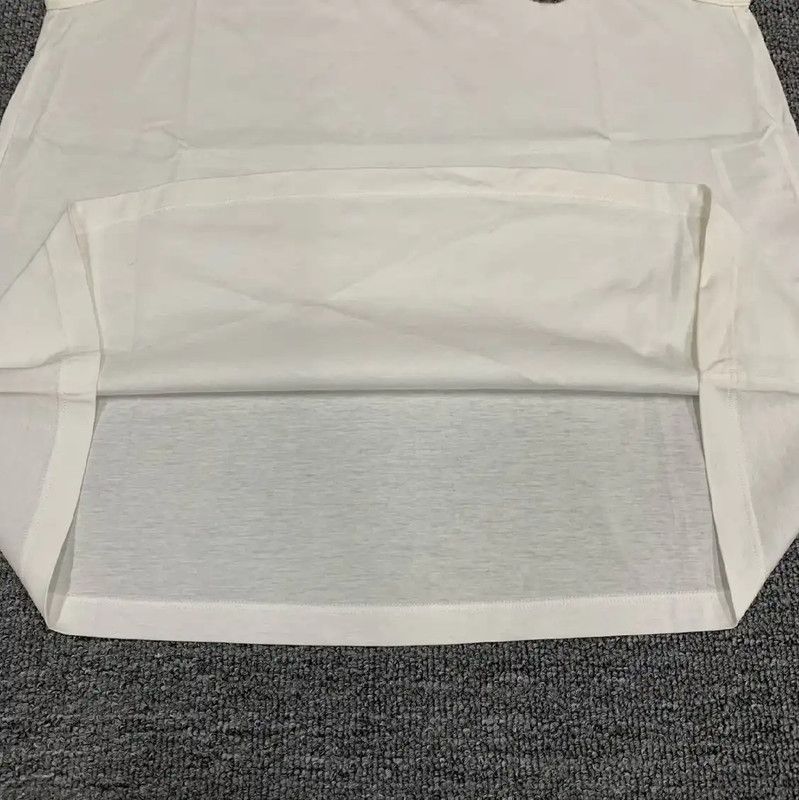 Chanel Chanel White Cotton Women's Sleeveless T-Shirt 0089 Size S / US 4 / IT 40 - 3 Thumbnail