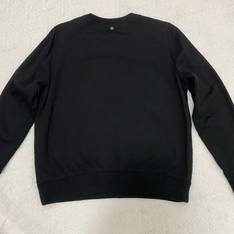 Chanel Chanel Black Long Sleeve Cotton Sweatshirt 0089 Size L / US 10 / IT 46 - 3 Thumbnail