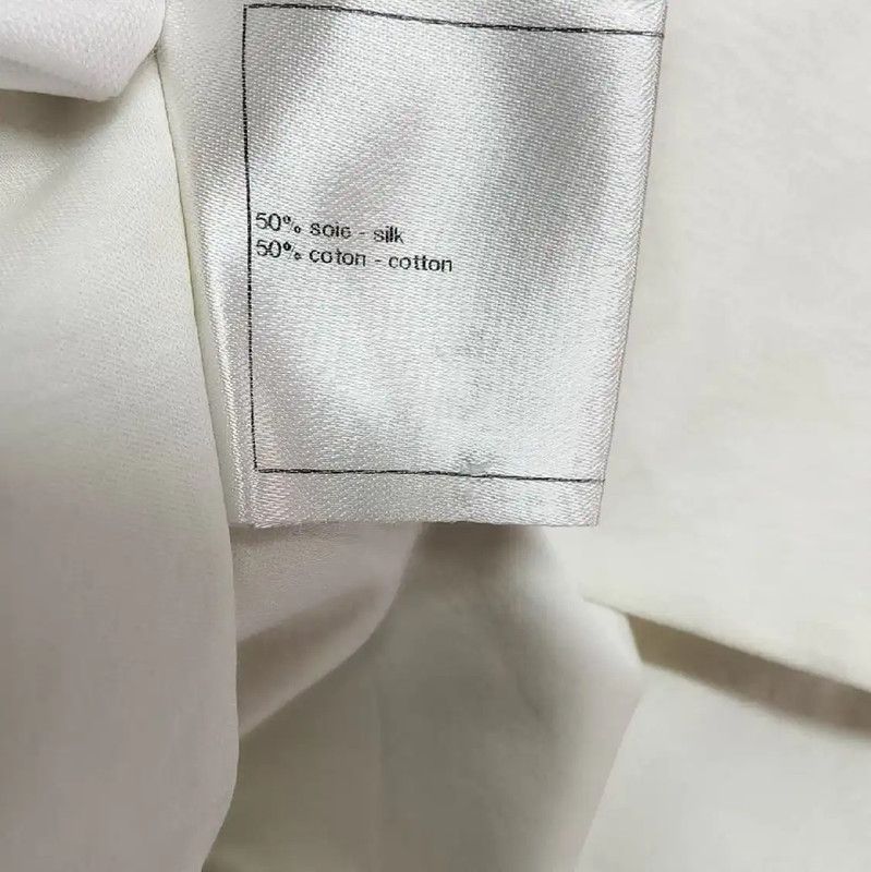 Chanel Chanel White Short Sleeve T-Shirt 0089 Size S / US 4 / IT 40 - 5 Thumbnail