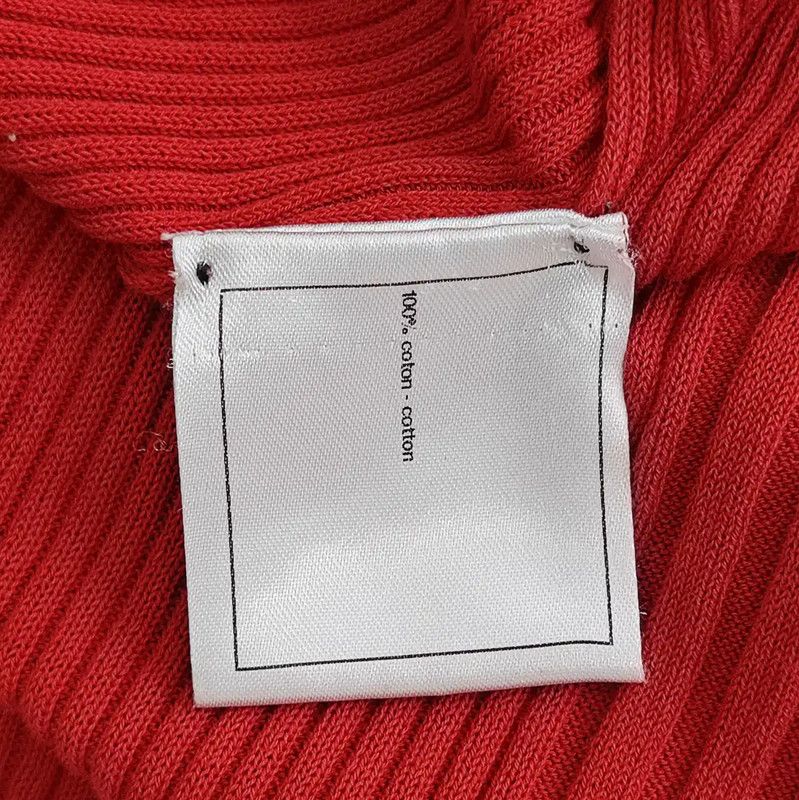 Chanel Chanel Red Striped Cotton Summer Top 0089 Size S / US 4 / IT 40 - 5 Thumbnail
