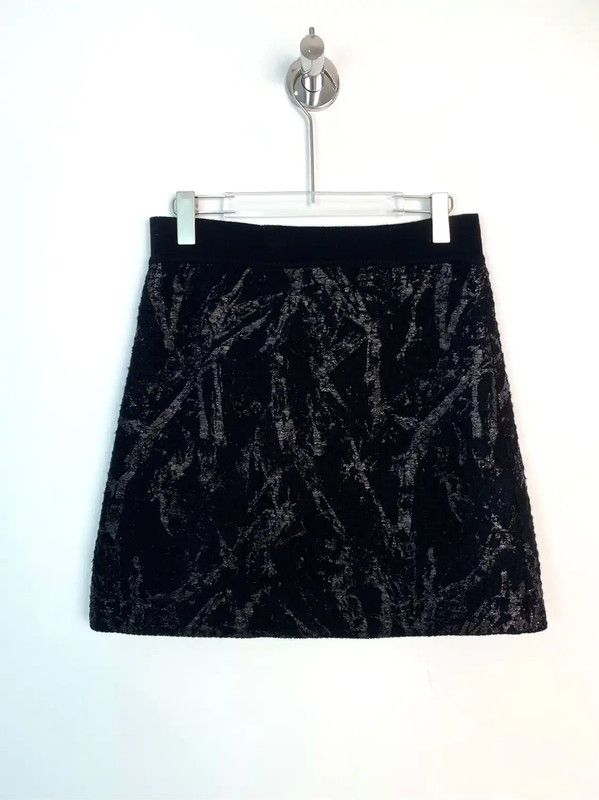 Chanel Chanel Colorblock Cotton Women’s Skirt 0089 Size 23" - 2 Thumbnail