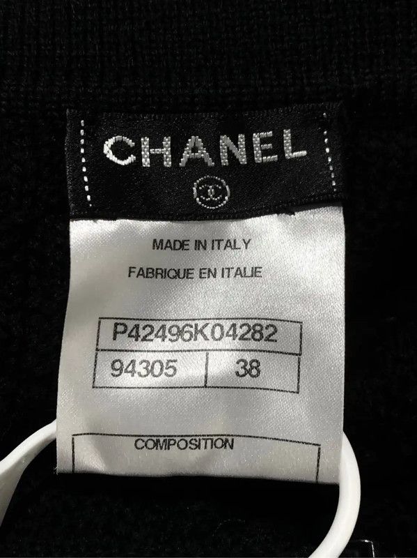 Chanel Chanel Colorblock Cotton Women’s Skirt 0089 Size 23" - 5 Thumbnail