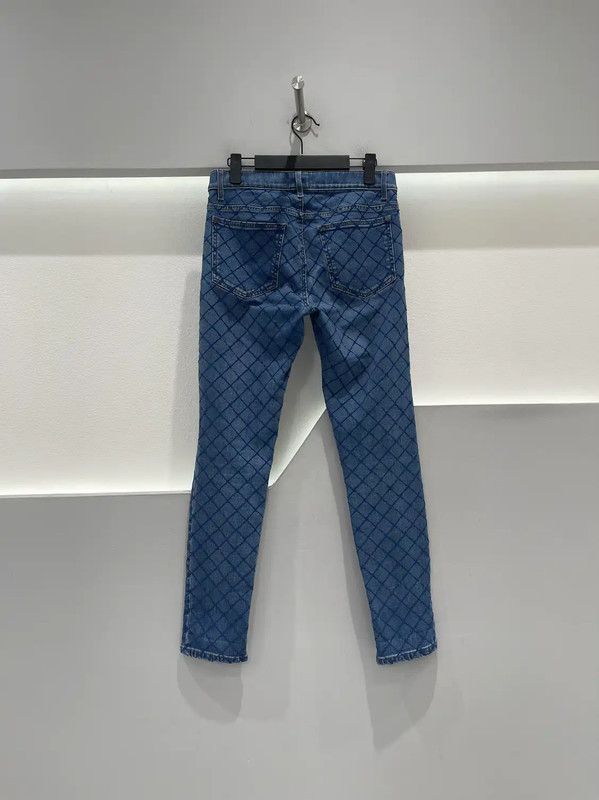 Chanel Chanel Blue Cotton Women’s Denim Pants 0089 Size 36" / US 14 / IT 50 - 2 Thumbnail
