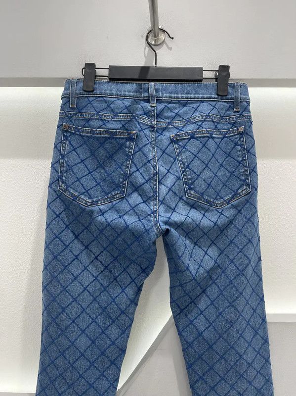Chanel Chanel Blue Cotton Women’s Denim Pants 0089 Size 36" / US 14 / IT 50 - 5 Thumbnail