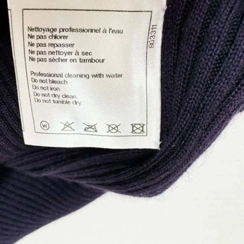Chanel Chanel Purple Long Sleeve Pullover Sweater 0089 Size S / US 4 / IT 40 - 5 Thumbnail