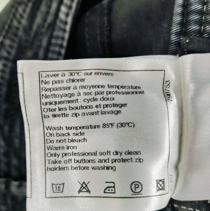 Chanel Chanel Gray Cotton Women's Jeans 0089 Size 30" / US 8 / IT 44 - 5 Thumbnail