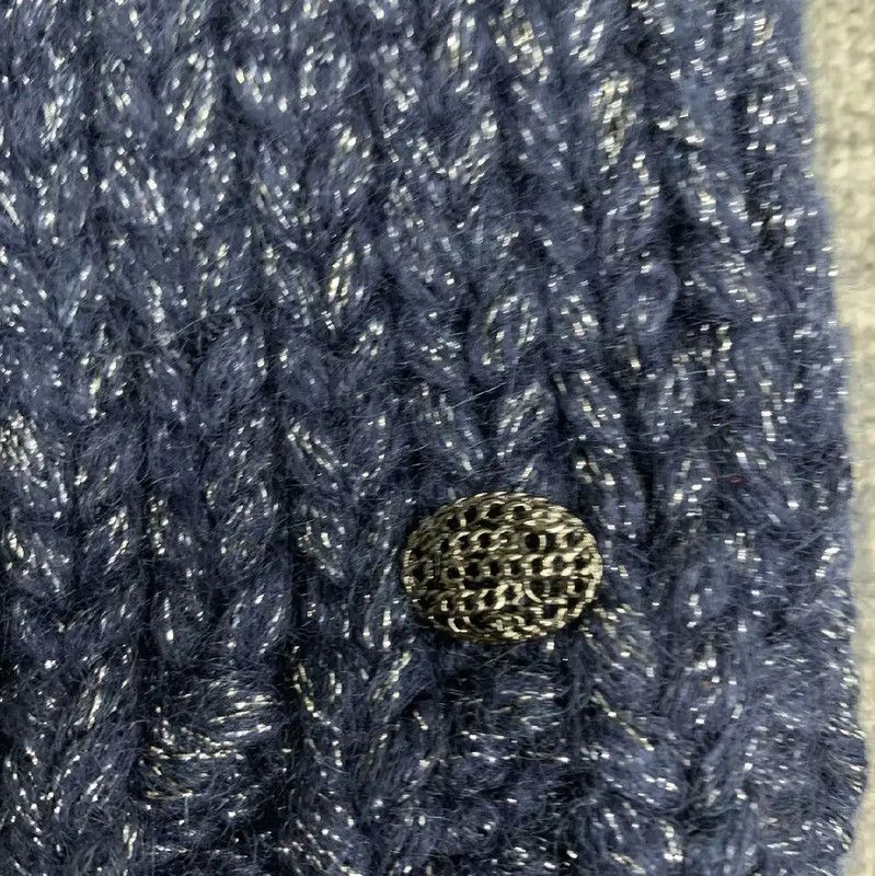 Chanel Chanel Blue Cotton Sweater for Women 0089 Size S / US 4 / IT 40 - 6 Thumbnail