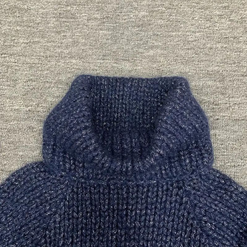 Chanel Chanel Blue Cotton Sweater for Women 0089 Size S / US 4 / IT 40 - 3 Thumbnail