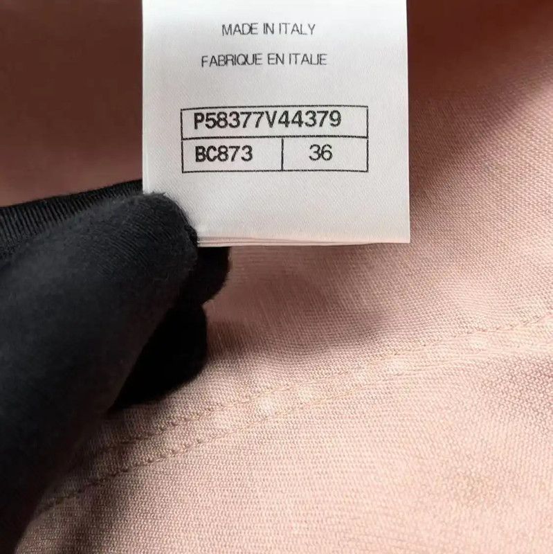 Chanel Chanel Pink Denim Logo Women's Jeans 0089 Size 27" / US 4 / IT 40 - 6 Thumbnail