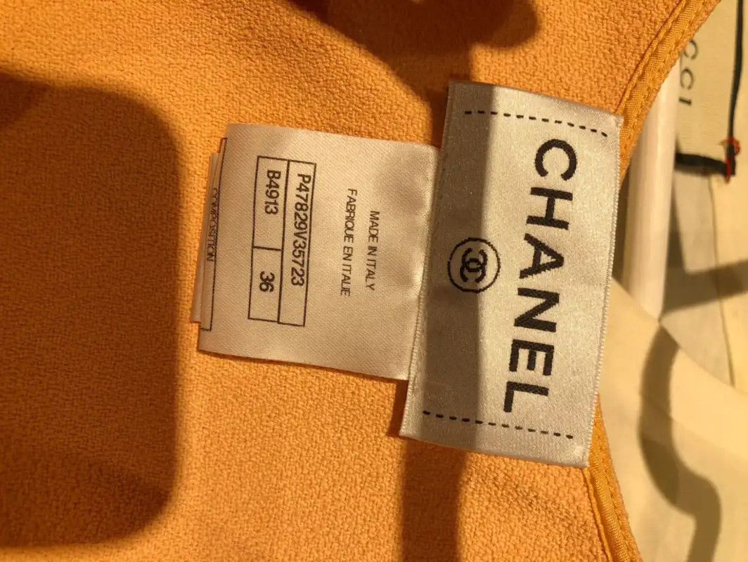 Chanel Chanel Color-Blocking Cotton Women's Top 0089 Size S / US 4 / IT 40 - 5 Thumbnail