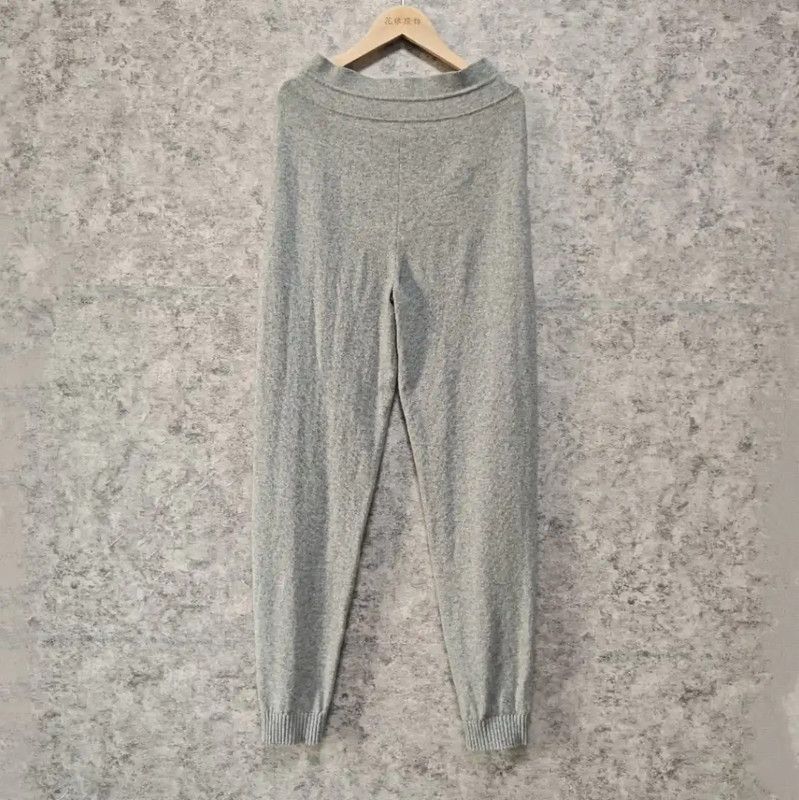 Chanel Chanel Gray Wool Casual Pants for Women 0089 Size 30" / US 8 / IT 44 - 2 Thumbnail