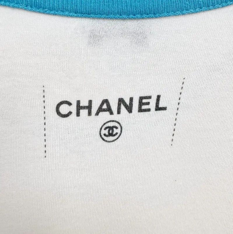 Chanel Chanel Multicolor Summer T-Shirt for Women 0089 Size XS / US 0-2 / IT 36-38 - 6 Thumbnail